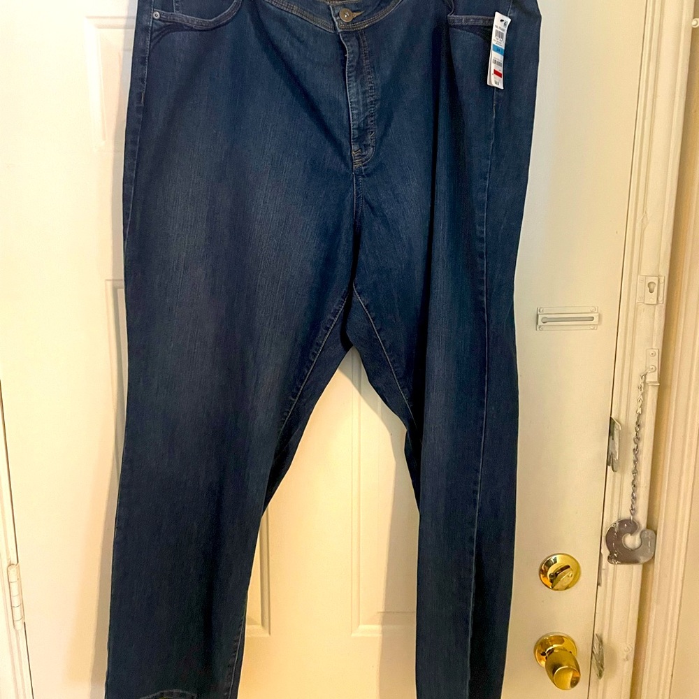 Style & Co high rise tummy control jeans 👖. Size 28w and NWT